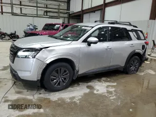 2022 Nissan Pathfinder SV with VIN 5N1DR3BA7NC237830, listed as a Copart auction lot 58443625 with 55,805 mi miles and Non repairable. Bid and sale history available at DreamBid. Image 1.