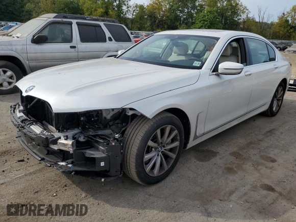 2021 BMW 7 Series 740i xDrive с VIN WBA7T4C00MCG02720, выставлен на аукционе Copart как лот 72033844 с пробегом 29 767 миль миль и Списание • Salvage title. История ставок и продаж доступна на DreamBid. Изображение 1.