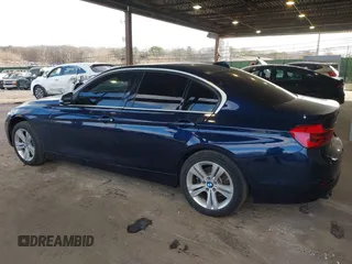 2017 BMW 3 Series 330i xDrive with VIN WBA8D9G51HNU60678, listed as a IAAI auction lot 41262500 with 87,900 mi miles. Bid and sale history available at carsss.com. Image 3.