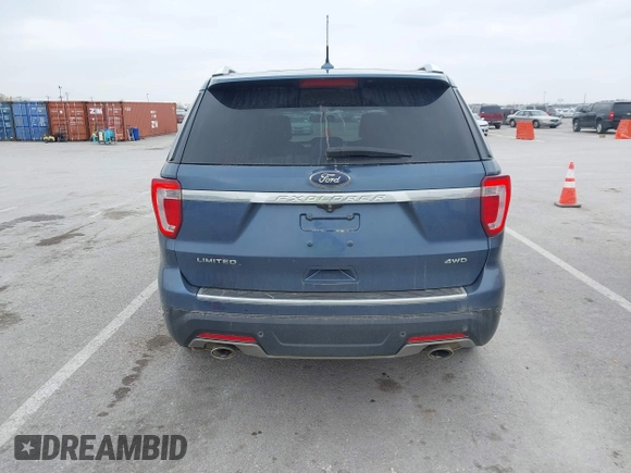 2018 Ford Explorer Limited with VIN 1FM5K8F89JGA43557, listed as a IAAI auction lot 42007090 with 82,087 mi miles and . Bid and sale history available at carsss.com. Image 17.