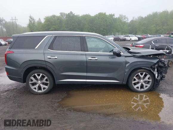 2022 Hyundai Palisade SEL with VIN KM8R4DHE3NU377999, listed as a IAAI auction lot 42258833 with 41,216 mi miles and . Bid and sale history available at DreamBid. Image 13.
