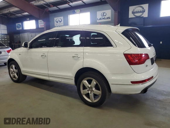 2014 Audi Q7 Premium Plus с VIN WA1LGAFEXED007646, выставлен на аукционе Copart как лот 67055445 с пробегом 116 416 миль миль и Чистый • Clean title. История ставок и продаж доступна на DreamBid. Изображение 2.