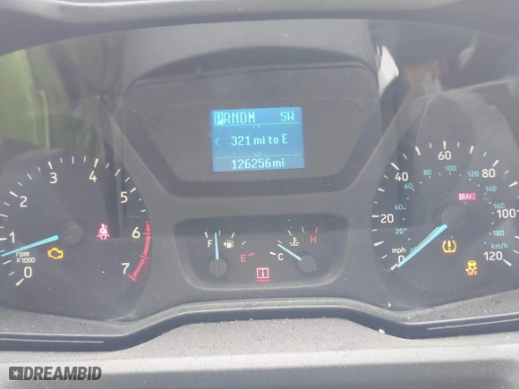 2018 Ford Transit Wagon XL with VIN 1FBZX2ZG2JKB04207, listed as a IAAI auction lot 41440996 with 126,256 mi miles. Bid and sale history available at carsss.com. Image 7.