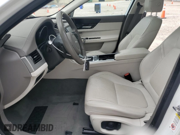 2017 Jaguar XF 35t Prestige with VIN SAJBE4BV9HCY29350, listed as a Copart auction lot 51977125 with 80,270 mi miles and Salvage Title. Bid and sale history available at carsss.com. Image 7.