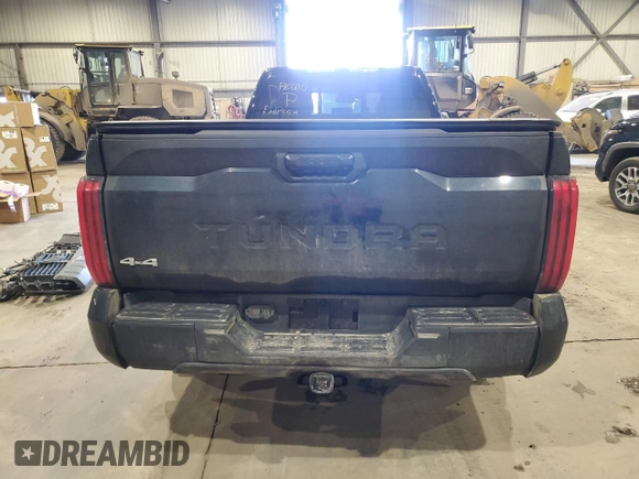 2022 Toyota Tundra SR5 with VIN 5TFLA5GD8NX001640, listed as a Copart auction lot 51101965 with 27,656 mi miles and Clean title. Bid and sale history available at DreamBid. Image 6.
