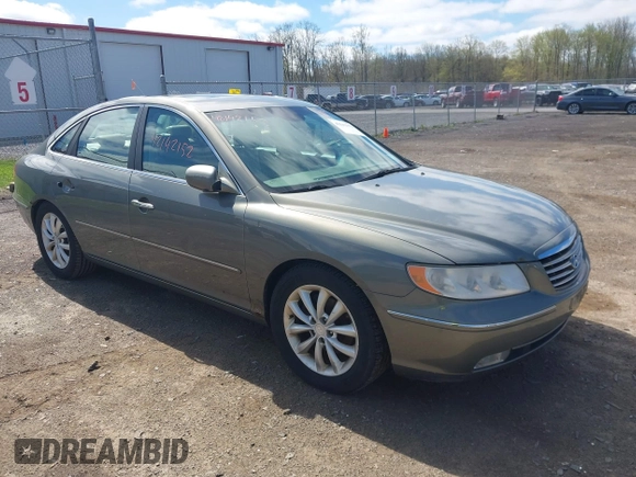 2006 Hyundai Azera SE with VIN KMHFC46F26A132762, listed as a IAAI auction lot 42142152 with 165,673 mi miles and . Bid and sale history available at DreamBid. Image 1.