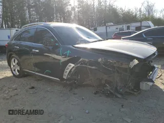 2010 Infiniti FX with VIN JN8AS1MW1AM856800, listed as a Copart auction lot 48425245 with 154,305 mi miles and Salvage Title. Bid and sale history available at carsss.com. Image 4.