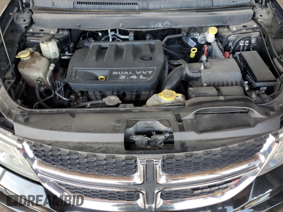 2013 Dodge Journey SE with VIN 3C4PDCAB4DT575943, listed as a Copart auction lot 48760385 with 127,081 mi miles and Salvage Title. Bid and sale history available at carsss.com. Image 12.