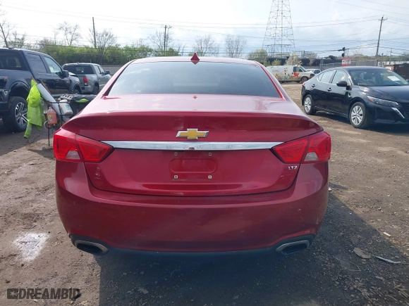2014 Chevrolet Impala LTZ with VIN 2G1155S3XE9100493, listed as a IAAI auction lot 41944053 with 86,411 mi miles. Bid and sale history available at carsss.com. Image 17.