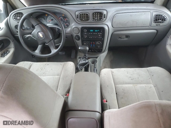 2005 Chevrolet TrailBlazer LS with VIN 1GNES16S356144846, listed as a Copart auction lot 43456755 with 261,236 mi miles and Non Repairable. Bid and sale history available at carsss.com. Image 8.