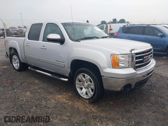 2013 GMC Sierra 1500 SLT with VIN 3GTP2WE74DG115414, listed as a IAAI auction lot 42441966 with 291,605 mi miles and . Bid and sale history available at DreamBid. Image 1.