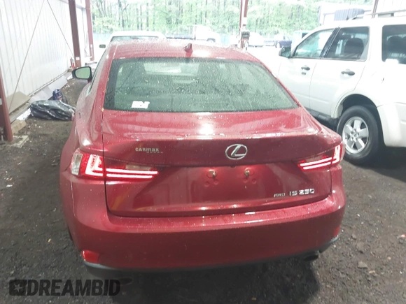 2014 Lexus IS 250 with VIN JTHCF1D25E5013154, listed as a IAAI auction lot 42235666 with 128,760 mi miles and . Bid and sale history available at DreamBid. Image 16.