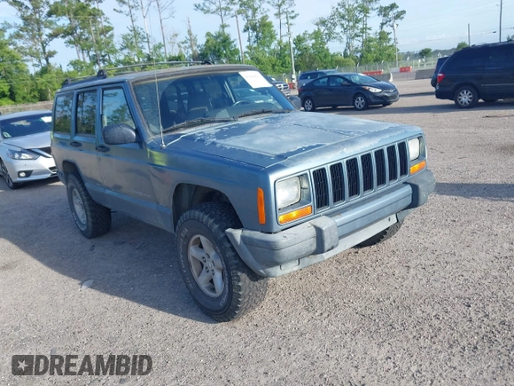 1999 Jeep Cherokee Sport with VIN 1J4FT68S9XL581835, listed as a IAAI auction lot 42499071 with 203,782 mi miles and . Bid and sale history available at DreamBid. Image 1.