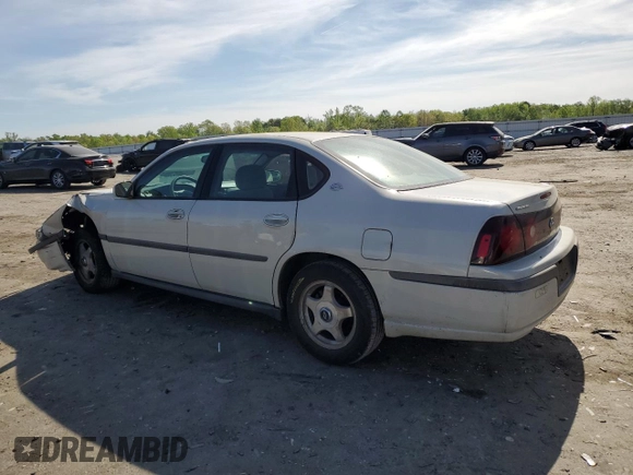 2003 Chevrolet Impala with VIN 2G1WF52E639151085, listed as a Copart auction lot 54119065 with 259,676 mi miles and Salvage Title. Bid and sale history available at DreamBid. Image 2.