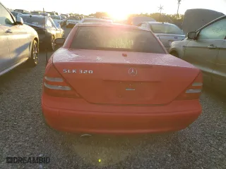 2002 Mercedes-Benz SLK-Class 3.2L with VIN WDBKK65F22F250437, listed as a Copart auction lot 82409184 with 0 mi miles and Non Repairable. Bid and sale history available at carsss.com. Image 6.