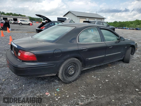 2003 Mercury Sable LS Premium with VIN 1MEFM55S53A629448, listed as a Copart auction lot 55711455 with 89,575 mi miles and Salvage Title. Bid and sale history available at DreamBid. Image 3.