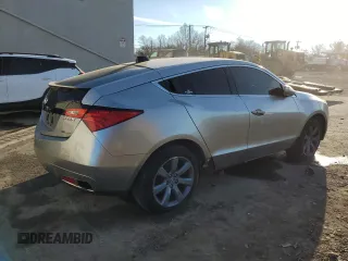2010 Acura ZDX Tech Pkg with VIN 2HNYB1H40AH502136, listed as a Copart auction lot 80725034 with 146,896 mi miles and Salvage Title. Bid and sale history available at carsss.com. Image 3.