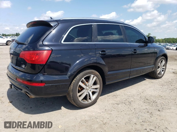 2010 Audi Q7 with VIN WA1DVBFE4AD002548, listed as a Copart auction lot 58854975 with 151,437 mi miles and Salvage title. Bid and sale history available at DreamBid. Image 3.