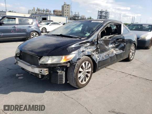 2009 Honda Civic Cpe EX with VIN 2HGFG128X9H503169, listed as a Copart auction lot 52899315 with 0 mi miles and Salvage Title. Bid and sale history available at carsss.com. Image 1.