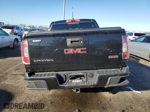 2016 GMC Canyon 4WD SLE with VIN 1GTG6CE39G1113306, listed as a Copart auction lot 85214114 with 0 mi miles and Salvage Title. Bid and sale history available at carsss.com. Image 6.