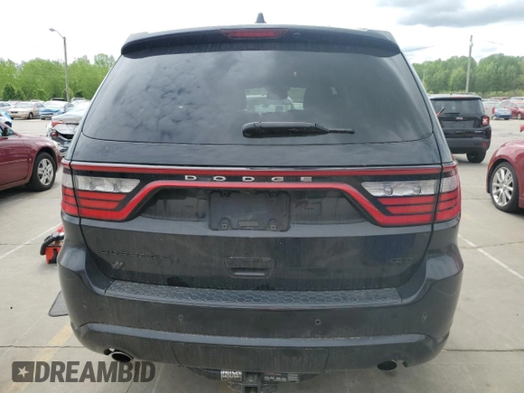 2020 Dodge Durango GT Plus with VIN 1C4RDJDG4LC146901, listed as a Copart auction lot 54250215 with 54,510 mi miles and Salvage title. Bid and sale history available at DreamBid. Image 6.