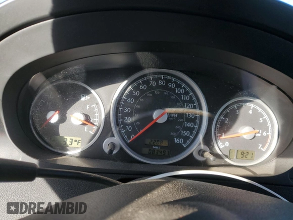 2006 Chrysler Crossfire Limited z VIN 1C3AN65L46X061643, wystawiony jako Copart lot #84632404 z przebiegiem 83 497 mil mil oraz Szkoda całkowita • Salvage title. Historia ofert i sprzedaży dostępna na DreamBid. Obrazek 9.