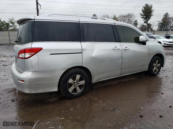 2017 Nissan Quest SV with VIN JN8AE2KP6H9167809, listed as a Copart auction lot 71446372 with 0 miles. Bid and sale history available at carsss.com. Image 3.