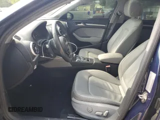 2017 Audi A3 Sedan Premium with VIN WAUB8GFF5H1026537, listed as a Copart auction lot 53865645 with 106,104 mi miles and Salvage Title. Bid and sale history available at carsss.com. Image 7.