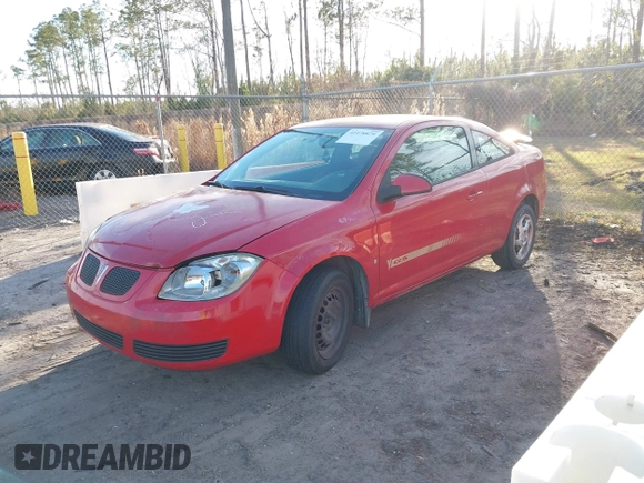 2007 Pontiac G5 with VIN 1G2AL15F777202225, listed as a IAAI auction lot 41478879 with 197,646 mi miles. Bid and sale history available at carsss.com. Image 2.