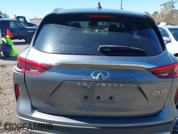 2020 Infiniti QX50 Essential with VIN 3PCAJ5M1XLF101179, listed as a IAAI auction lot 41761070 with 76,662 mi miles and . Bid and sale history available at DreamBid. Image 16.