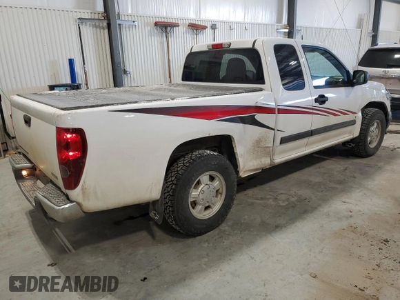 2008 Chevrolet Colorado LS with VIN 1GCCS19E988172147, listed as a Copart auction lot 87758995 with 109,943 mi miles and Salvage Title. Bid and sale history available at carsss.com. Image 3.