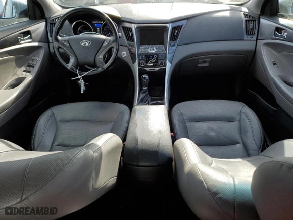 2014 Hyundai Sonata Hybrid Limited with VIN KMHEC4A48EA106005, listed as a Copart auction lot 86050224 with 155,467 mi miles and Salvage Title. Bid and sale history available at carsss.com. Image 8.