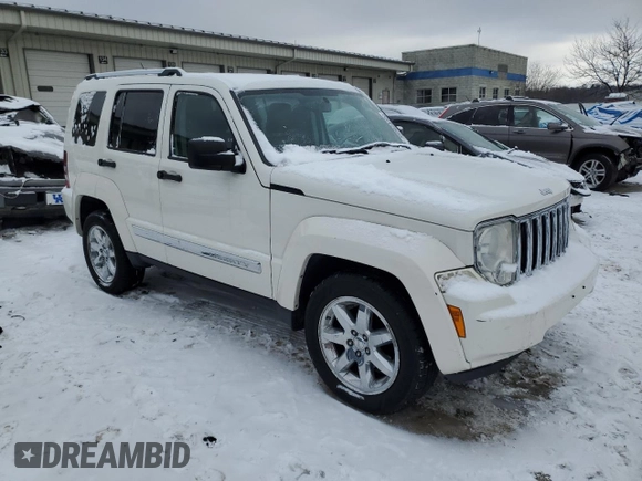 2008 Jeep Liberty Limited with VIN 1J8GN58K78W186575, listed as a Copart auction lot 45982345 with 139,813 mi miles and Salvage Title. Bid and sale history available at DreamBid. Image 4.