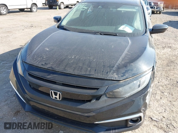 2019 Honda Civic EX-L z VIN 19XFC1F7XKE011397, wystawiony jako IAAI lot #41784014 z przebiegiem 85 938 mil mil oraz . Historia ofert i sprzedaży dostępna na DreamBid. Obrazek 10.