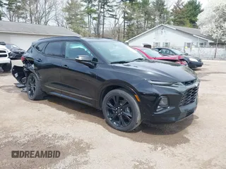 2020 Chevrolet Blazer RS z VIN 3GNKBERS6LS713381, wystawiony jako IAAI lot #41995633 z przebiegiem 54 869 mil mil oraz . Historia ofert i sprzedaży dostępna na DreamBid. Obrazek 1.