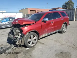 2011 Dodge Durango Citadel with VIN 1D4RE5GG8BC664480, listed as a Copart auction lot 88472365 with 213,747 mi miles and Salvage Title. Bid and sale history available at carsss.com. Image 1.