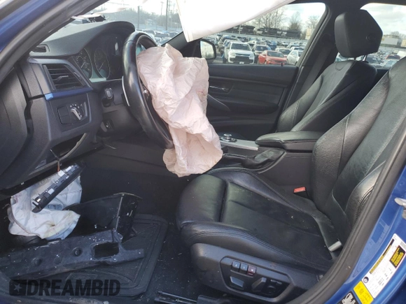 2013 BMW 3 Series 335i xDrive with VIN WBA3B9C56DF585492, listed as a Copart auction lot 86287024 with Not Provided miles and Non Repairable. Bid and sale history available at carsss.com. Image 7.