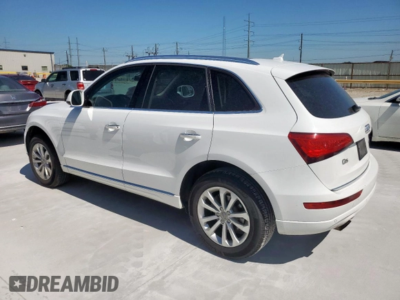2015 Audi Q5 Premium Plus with VIN WA1LFAFP5FA120699, listed as a Copart auction lot 58362845 with 94,099 mi miles and Clean title. Bid and sale history available at DreamBid. Image 2.