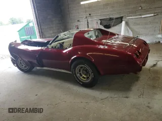 1977 Chevrolet Corvette with VIN 1Z37X7S438954, listed as a Copart auction lot 69469584 with 6,678 mi miles and Clean title. Bid and sale history available at DreamBid. Image 2.