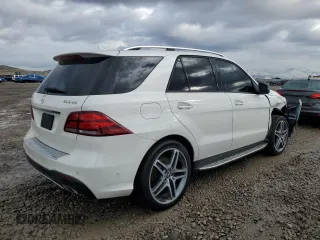 2018 Mercedes-Benz GLE 43 AMG with VIN 4JGDA6EB9JA996305, listed as a Copart auction lot 44538815 with 67,610 mi miles and Salvage Title. Bid and sale history available at DreamBid. Image 3.