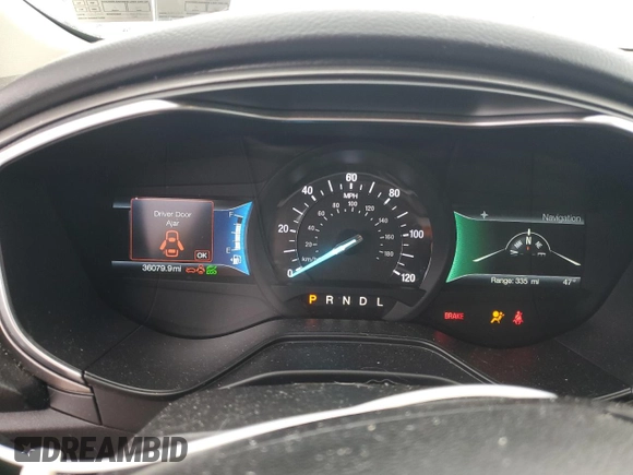 2020 Ford Fusion Hybrid SEL with VIN 3FA6P0MU7LR183586, listed as a Copart auction lot 85304564 with 36,079 mi miles and Salvage Title. Bid and sale history available at carsss.com. Image 9.