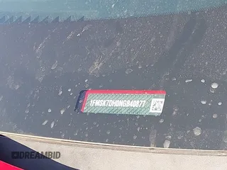 2022 Ford Explorer XLT с VIN 1FMSK7DH0NGB40877, выставлен на аукционе IAAI как лот 41947002 с пробегом 14 727 миль миль и . История ставок и продаж доступна на DreamBid. Изображение 9.
