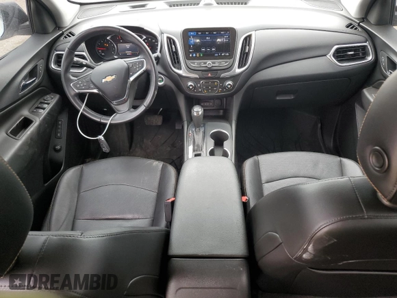 2021 Chevrolet Equinox LT with VIN 3GNAXUEV5ML348727, listed as a Copart auction lot 57305635 with 64,147 mi miles and Salvage title. Bid and sale history available at DreamBid. Image 8.