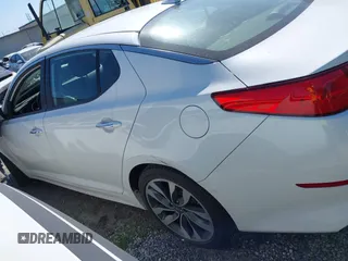 2015 Kia Optima SX Turbo with VIN 5XXGR4A67FG517902, listed as a IAAI auction lot 41629985 with 1 mi miles. Bid and sale history available at carsss.com. Image 15.