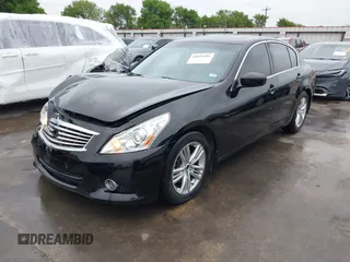 2010 Infiniti G37 Sedan Journey with VIN JN1CV6AP6AM204425, listed as a IAAI auction lot 41891406 with 137,120 mi miles. Bid and sale history available at carsss.com. Image 2.