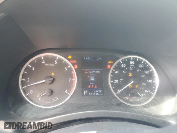 2020 Nissan Sentra S with VIN 3N1AB8BV8LY218772, listed as a Copart auction lot 50875695 with 103,436 mi miles and Non Repairable. Bid and sale history available at carsss.com. Image 9.