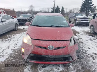 2012 Toyota Prius One with VIN JTDKN3DU1C5429857, listed as a IAAI auction lot 41072254 with 107,418 mi miles. Bid and sale history available at carsss.com. Image 12.