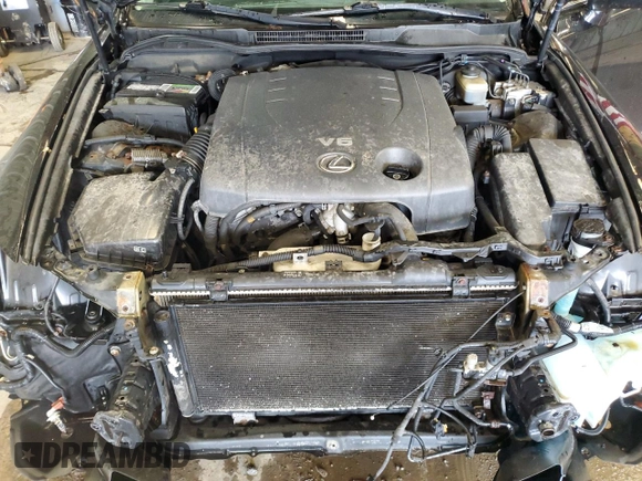 2007 Lexus IS 250 with VIN JTHCK262472009244, listed as a Copart auction lot 58128925 with 182,661 mi miles and Salvage title. Bid and sale history available at DreamBid. Image 11.