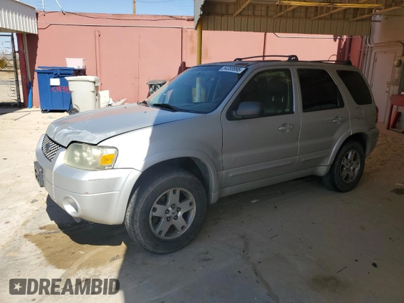 2005 Ford Escape Limited с VIN 1FMCU94125KB93798, выставлен на аукционе Copart как лот 54359995 с пробегом 381 910 миль миль и Списание • Salvage title. История ставок и продаж доступна на DreamBid. Изображение 1.