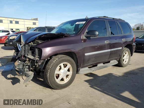 2008 GMC Envoy SLE2 with VIN 1GKDS13S082151780, listed as a Copart auction lot 45662265 with 162,950 mi miles and Salvage Title. Bid and sale history available at carsss.com. Image 1.